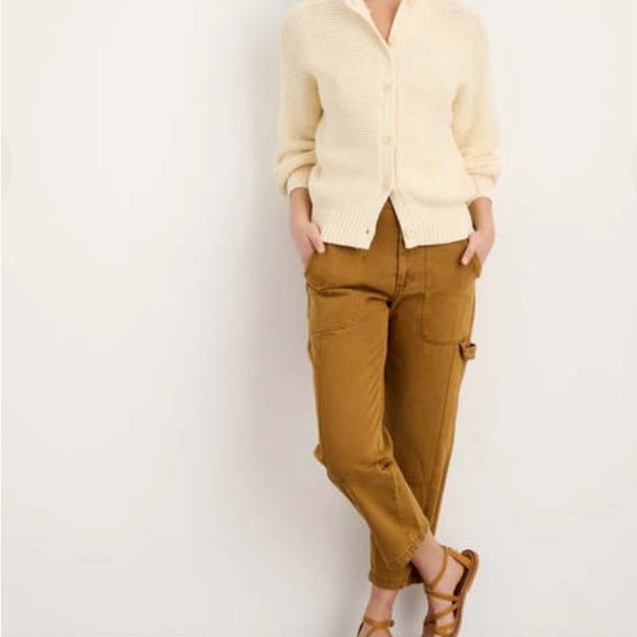 Alex Mill Button Back Crewneck Sweater Size S - Picture 4 of 7